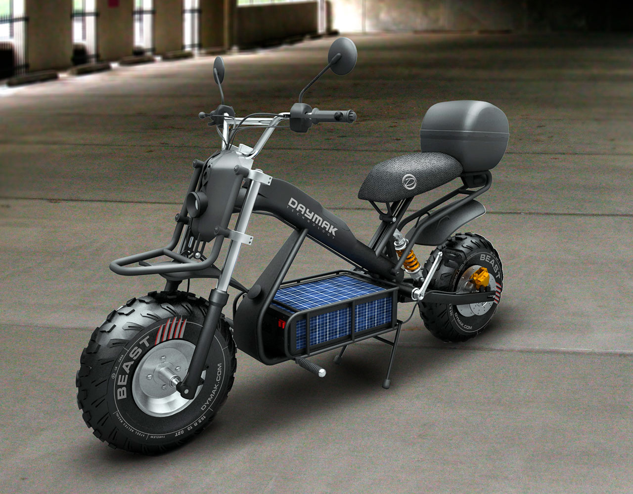 Deluxe e scooter cross