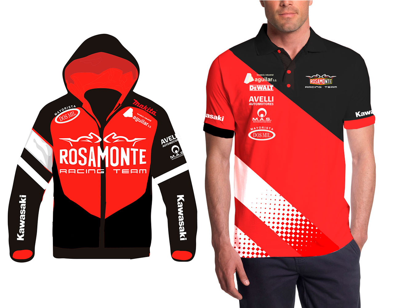 equipment racing team Rosamonte